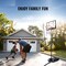 Portable 16-Inch Rim Adjustable Basketball Hoop for Kids and Adults Outdoor Goal with Wheels